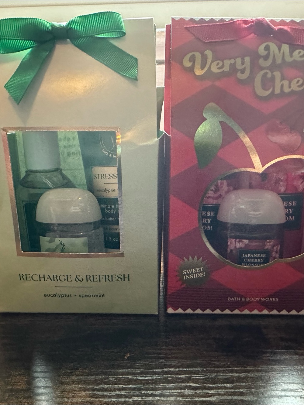 Bath & Body Works Gift Sets - Eucalyptus and Mint / Japanese Cherry Blossom